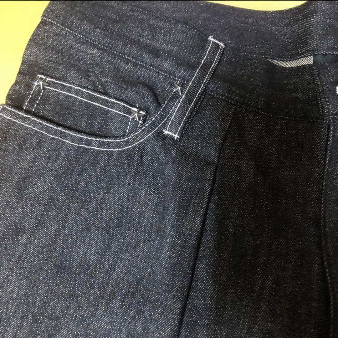 パンツ BELVET Classic Rigid Tuck pants M SIZE