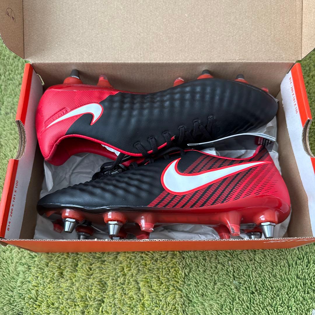 ナイキ マジスタ オーパス2 SG-PRO 25.5cm 新品 廃盤 赤黒