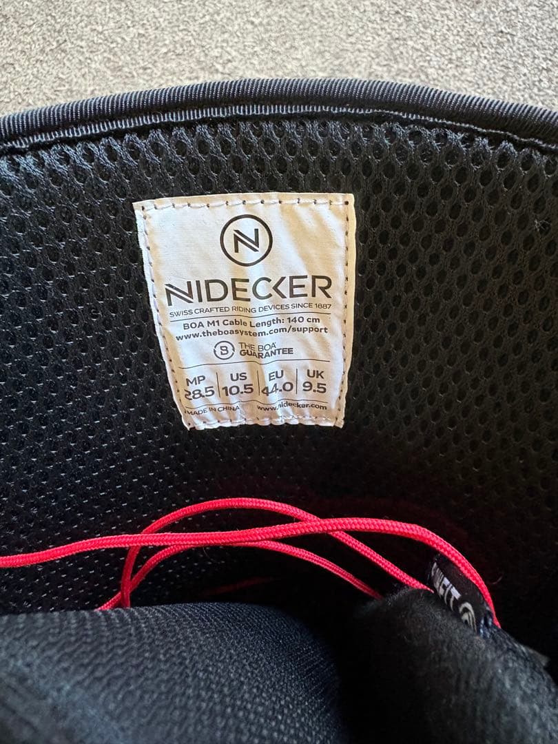 スノーボードブーツ BOAシステム ブラック/グレー