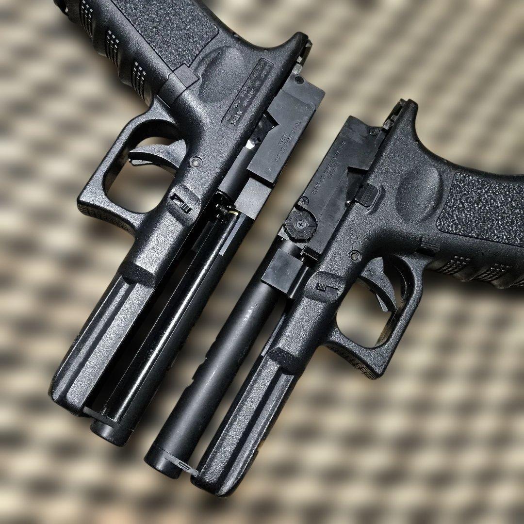 東京マルイ製　グロック18C　電動ハンドガン　二丁セット　ロングマガジン