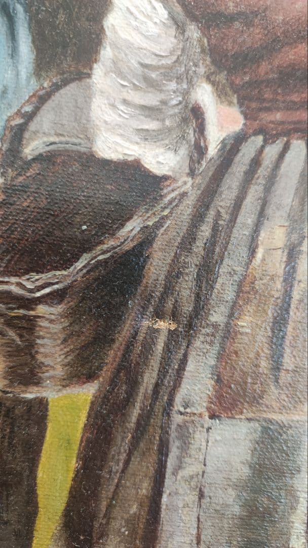 約150年前　フランスアンティーク 油絵