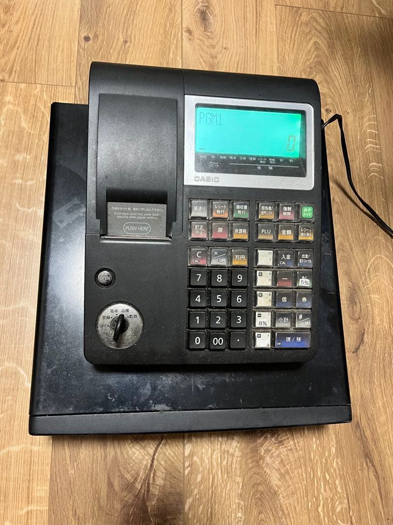 CASIO TE-400 レジスター