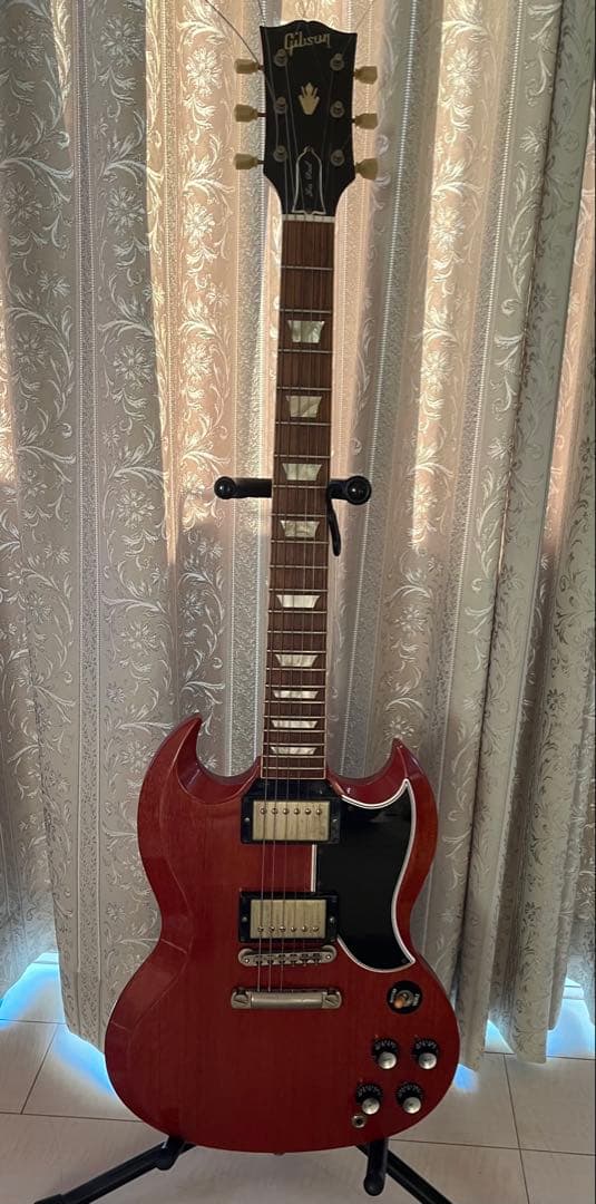 SGスタイルエレキギター チェリーレッド