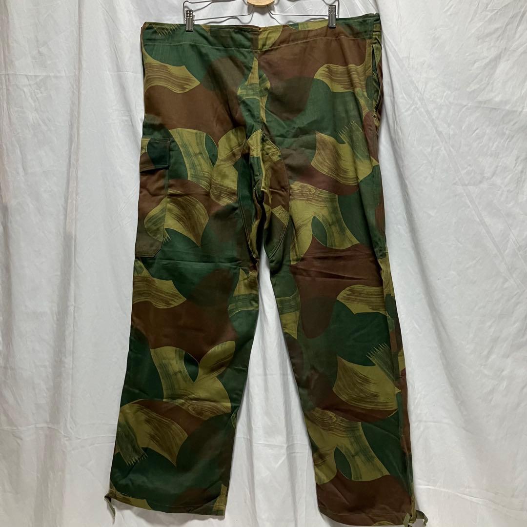 ベルギー軍　50's ブラッシュストロークカモ　dead stock 実物　前期