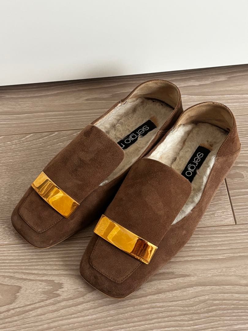 sergio rossiスリッポン sr1 SLIPPERボアインソール