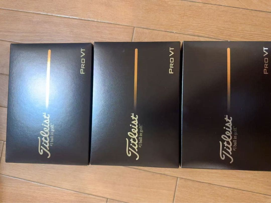 Titleist PRO V1 エローゴルフボール 12個入り 2箱