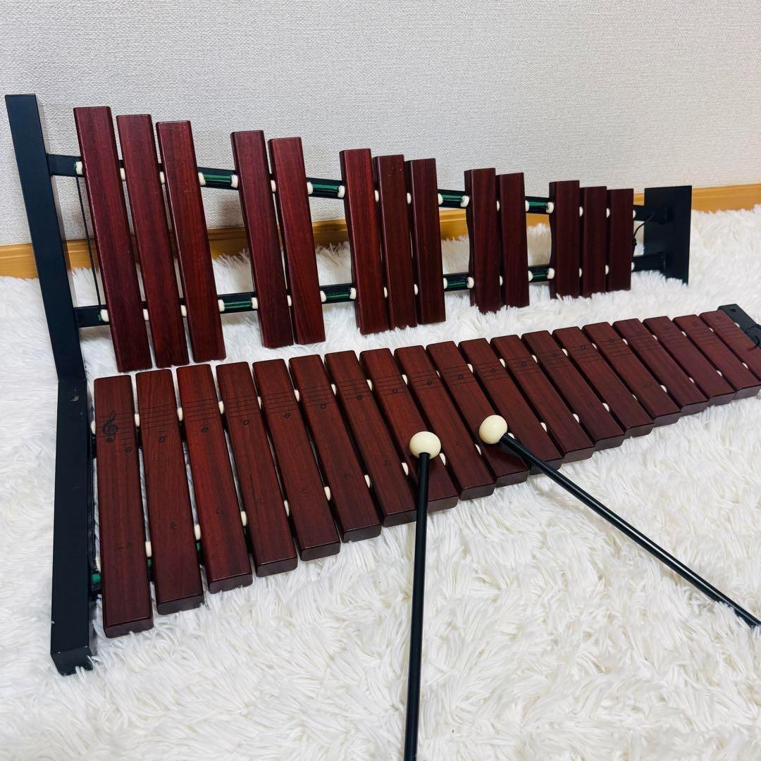 【美品】ヤマハ　卓上木琴　TX-6 マレット付き　廃盤品