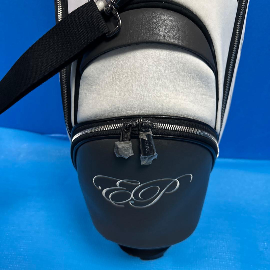 EPICURE キャディバッグ ホワイト/ブラック美品商品