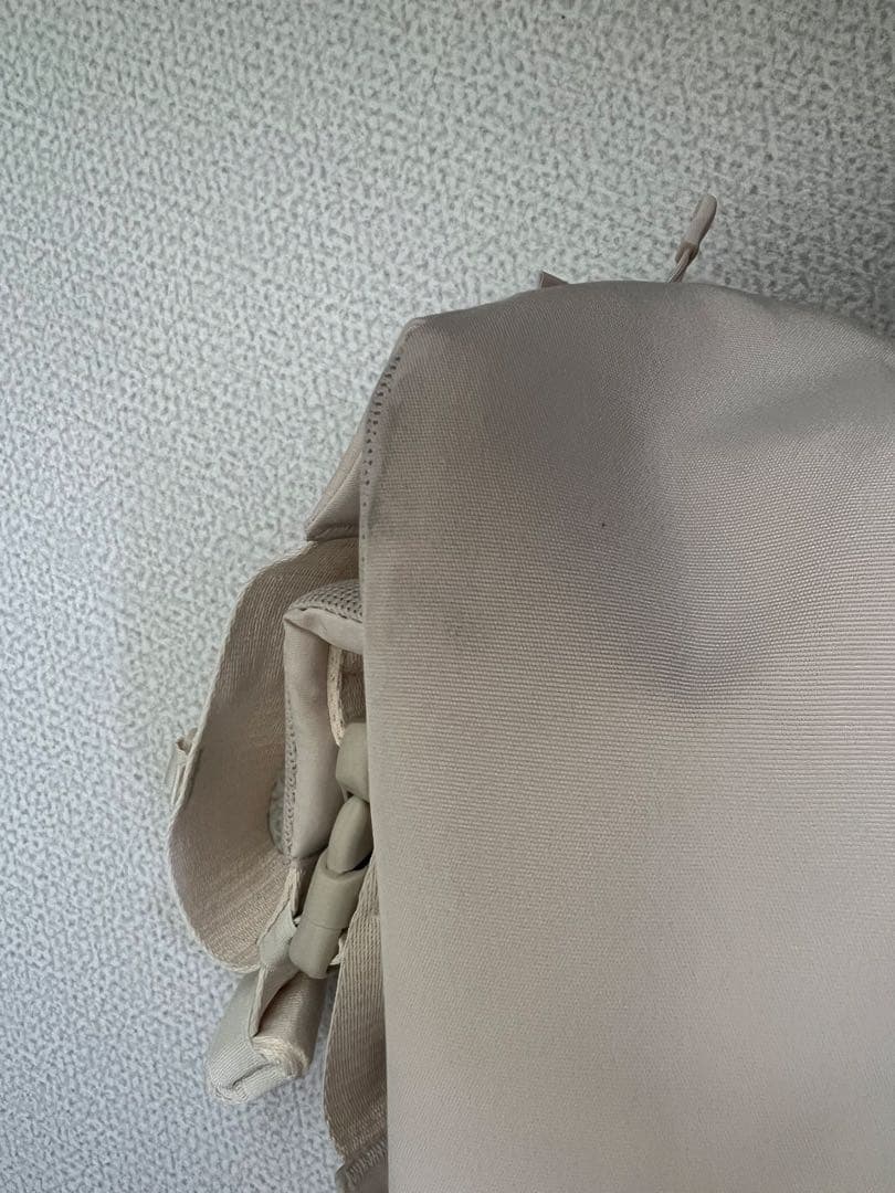 お値引きPOMULU 2WAYヒップシート　ベージュ ナイロン ボディバッグ