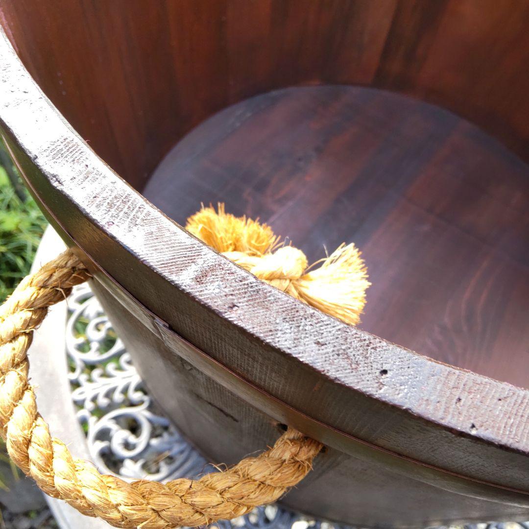 【サントリー】木製　 ワイン樽　プランター 樽型　ビンテージ