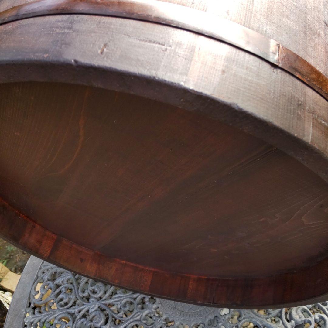 【サントリー】木製　 ワイン樽　プランター 樽型　ビンテージ