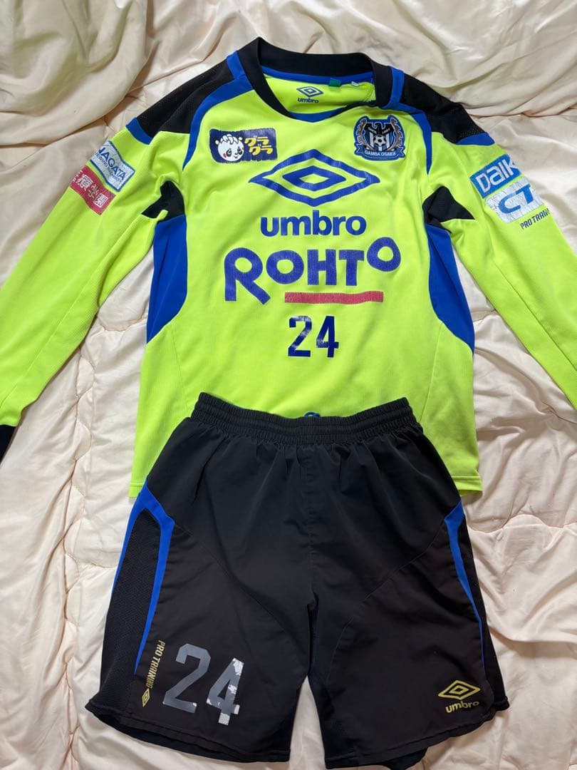 ガンバ大阪練習着上下　選手着用モデル　支給品 値下げ交渉可能