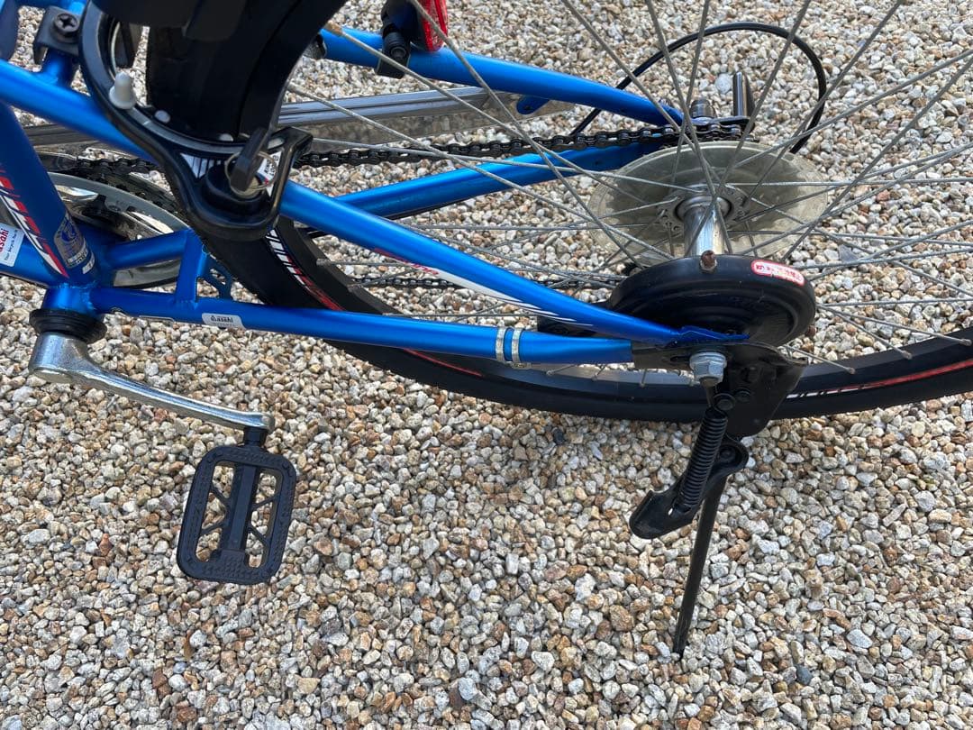 【直接引き渡し】24インチ　子供用自転車　ASAHIシマノ６段変速ギア