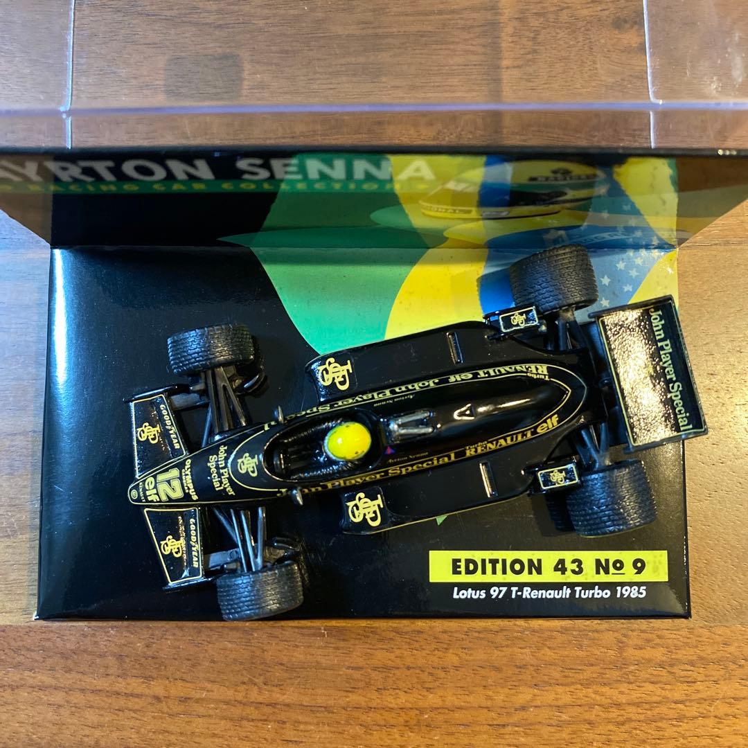 アイルトン・セナ 1985年 ロータス 97T ／ F1 ミニチャンプス