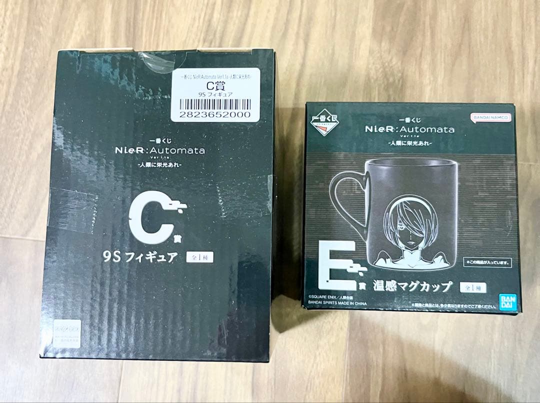 一番くじ NieR C賞フィギュア＆E賞マグカップ
