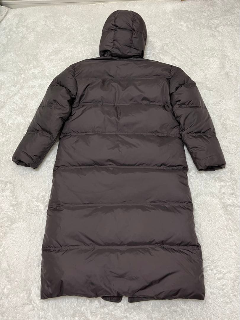デサント　スーパーロングダウンコート　フード付き ベンチコート　防寒