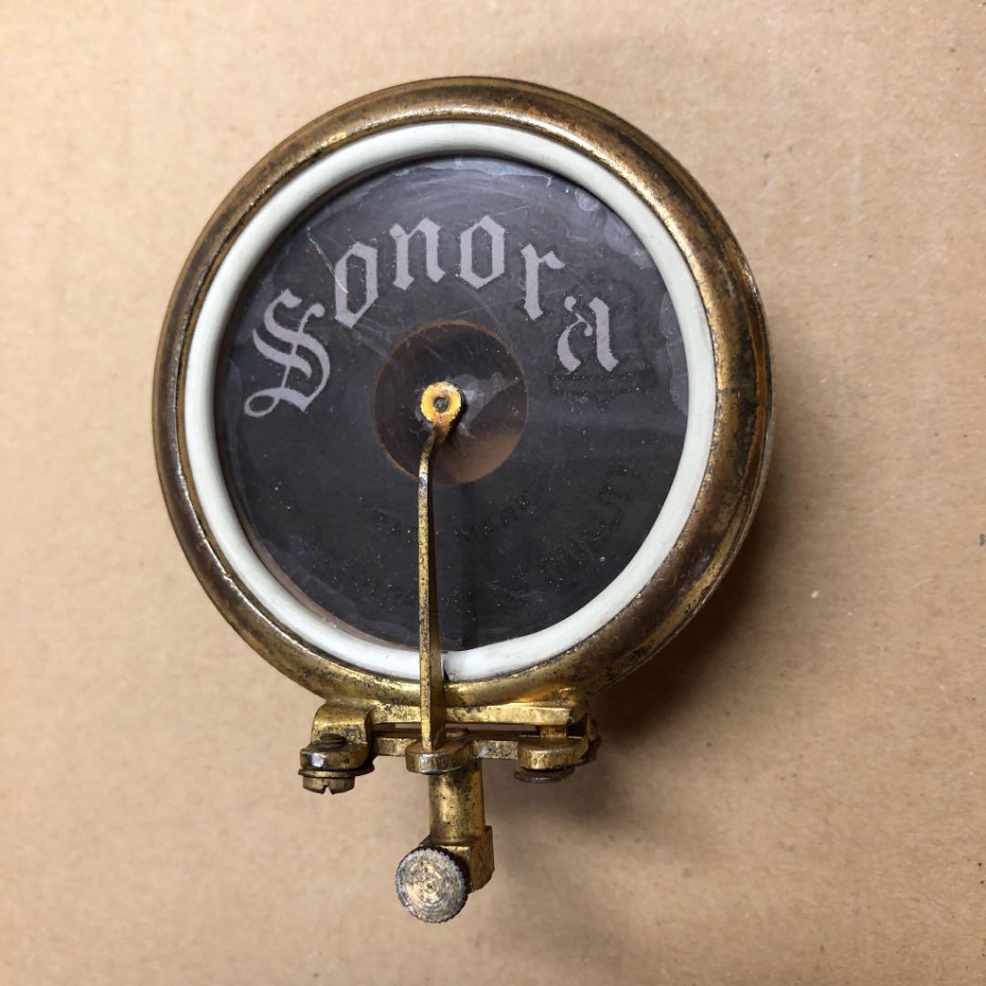 ♬ SONORA 初期型 最高級 ゴールドサウンドボックス 蓄音機 ♬