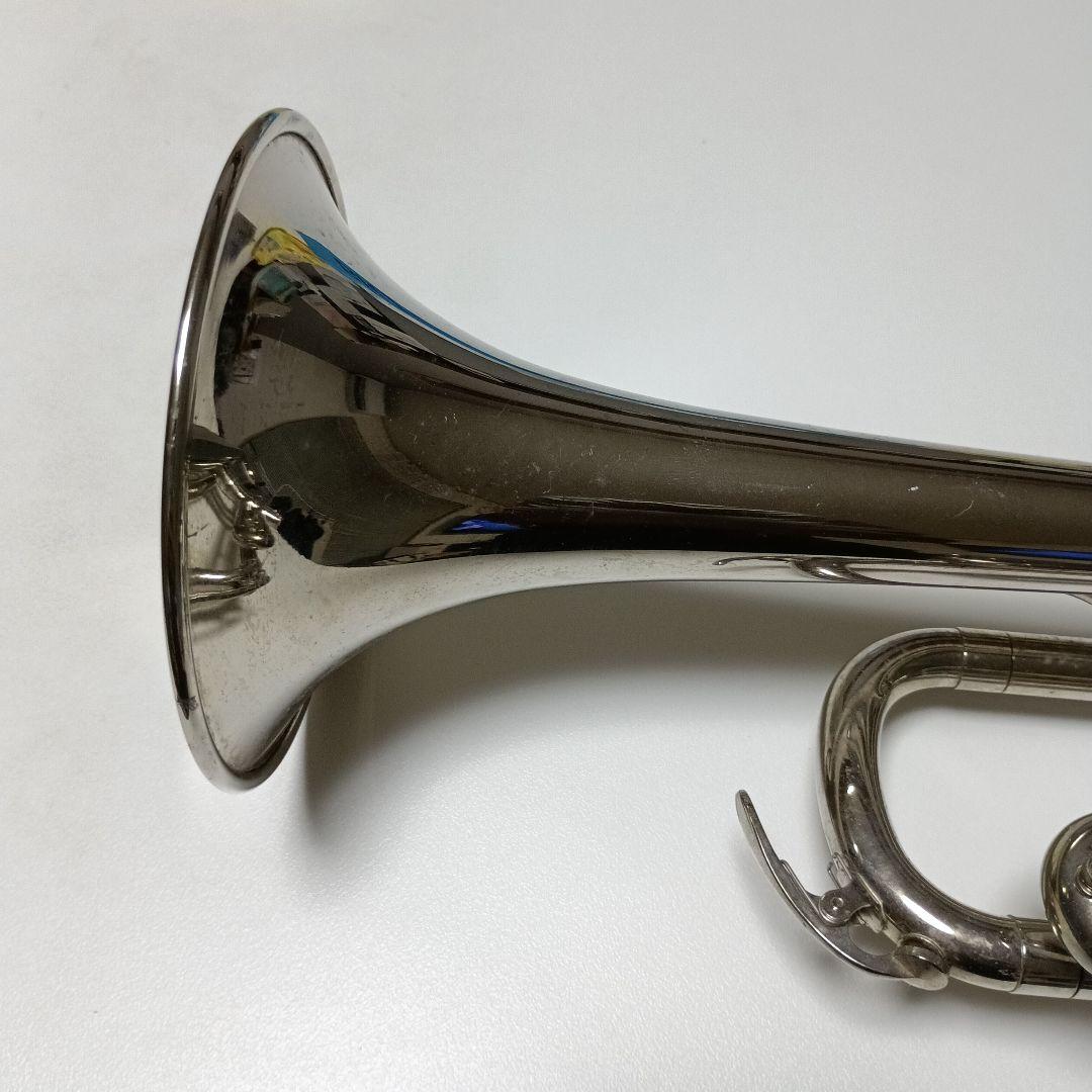 【ジャンク】YAMAHA YTR-135 シルバートランペット マウスピース無し