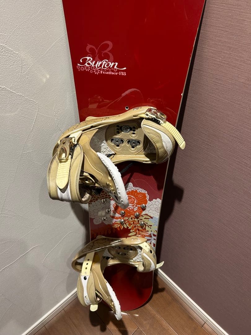 Burton Feather バートン　スノーボード ケース付き