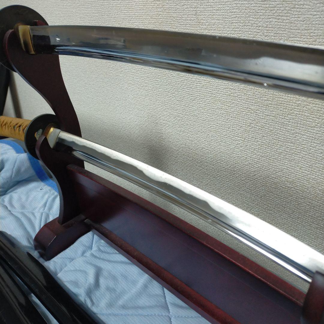 居合刀　模造刀　日本刀　刀剣　樋入り刀身　鉄鍔　鮫皮 　脇差　太刀