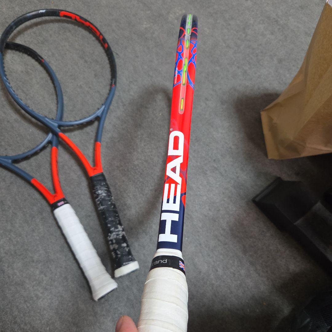 HEAD RADICAL PRO テニスラケット 3本セット