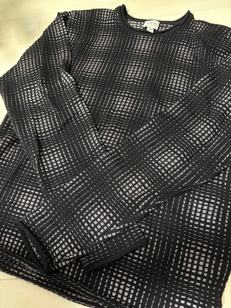 トップス vintage armani knit