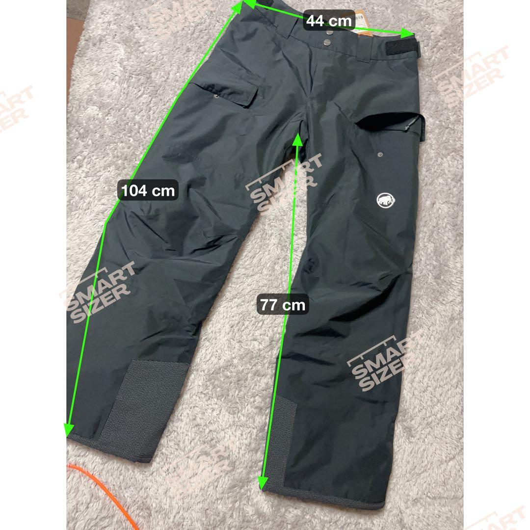 新品MAMMUT マムート スキースノーボードパンツ メンズ M ブラック