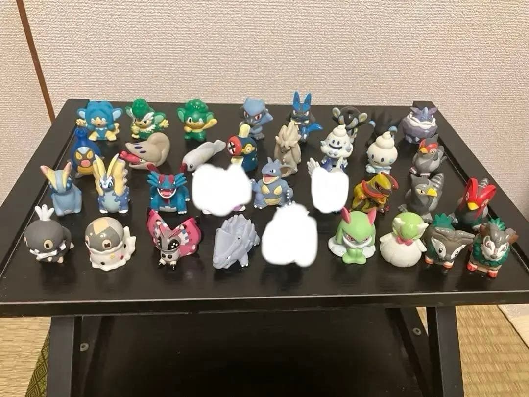 【5体〜 バラ売り可】　ポケモンキッズ 92体+フィギュア2体