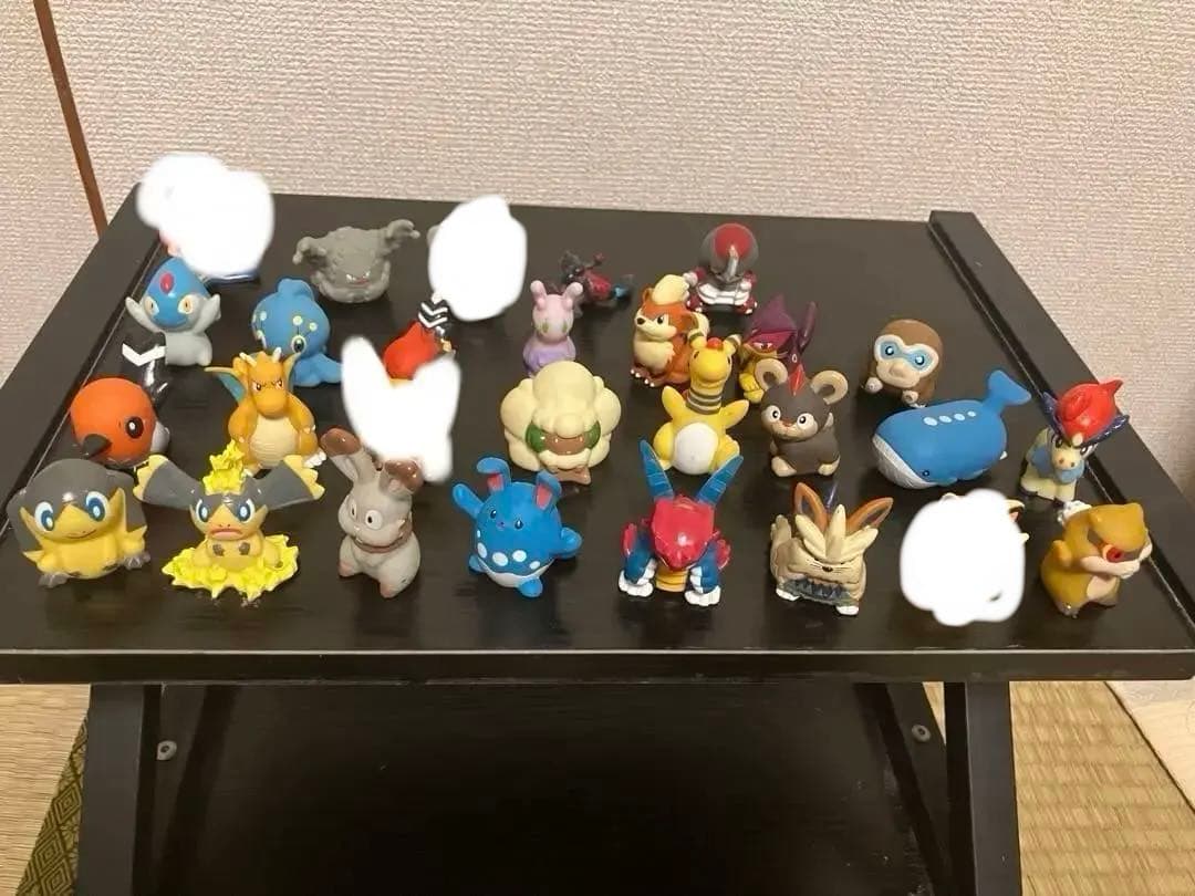 【5体〜 バラ売り可】　ポケモンキッズ 92体+フィギュア2体