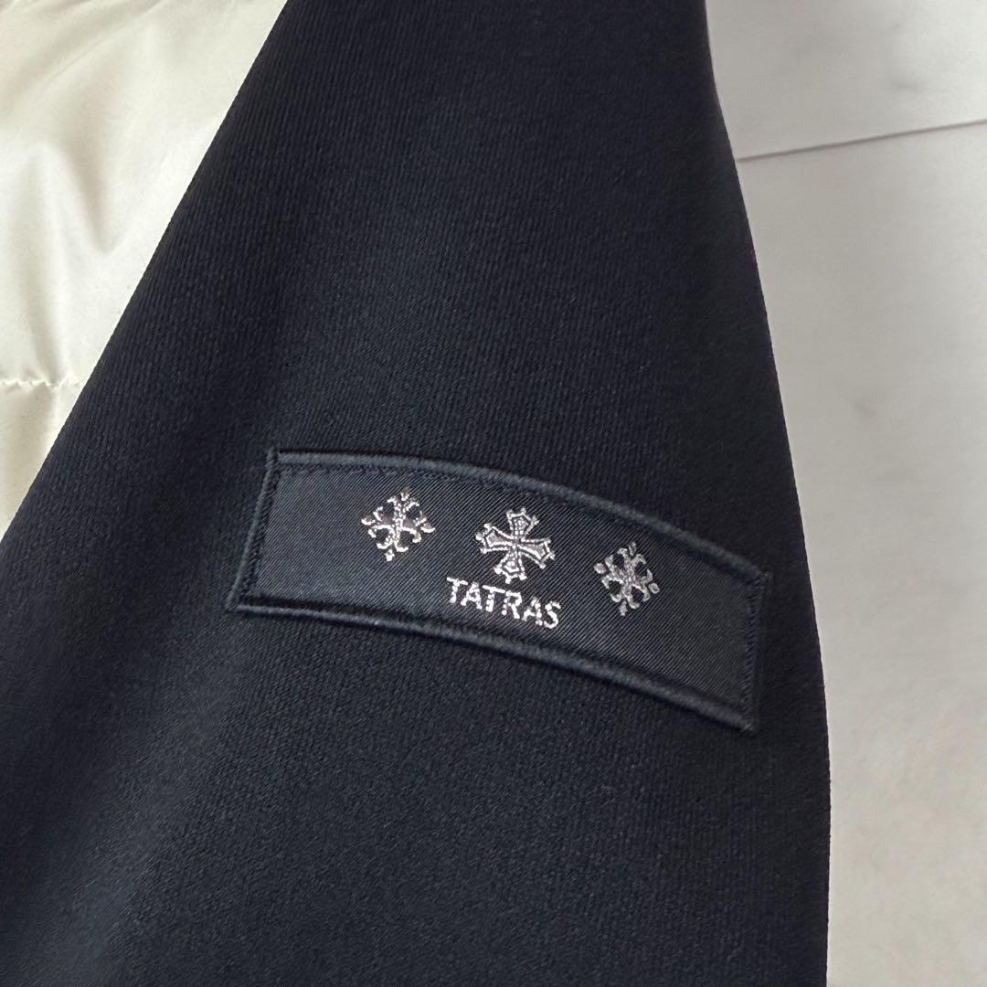 タトラス 2024 ボストボーロ 切り替え ダウンジャケット アイボリー系 03