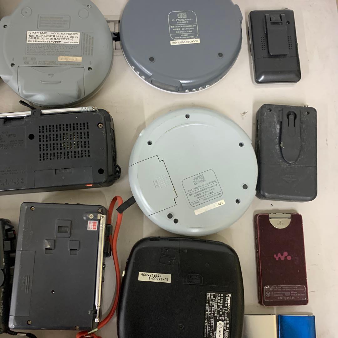 SONY.PANASONIC.ポータブルプレーヤー.カセット.ラジオ.まとめ売り