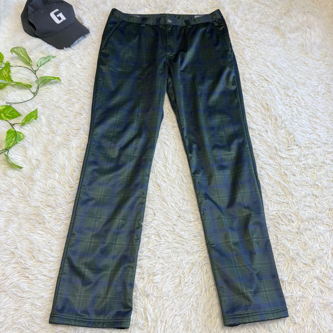 【フィラゴルフ】美品 セットアップ チェック XLサイズ メンズ