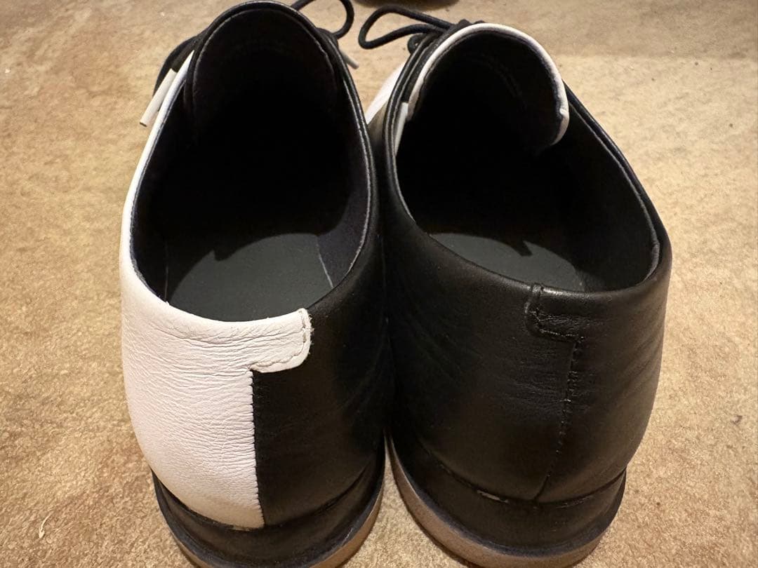 カンペール CAMPER ツインズ TWINS 24㎝ 美品 ブラック ホワイト