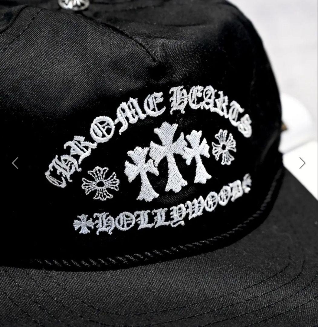 Chrome Heartsトリプルクロス 刺繍 キャップインボイスショッパー付属