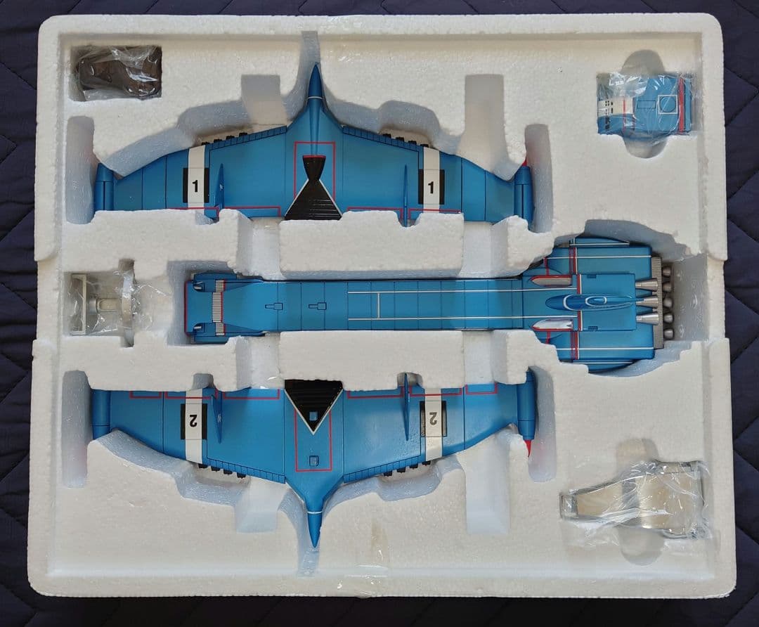 ど*ん様 アオシマ 新世紀合金 ゼロX号 劇場版サンダーバード