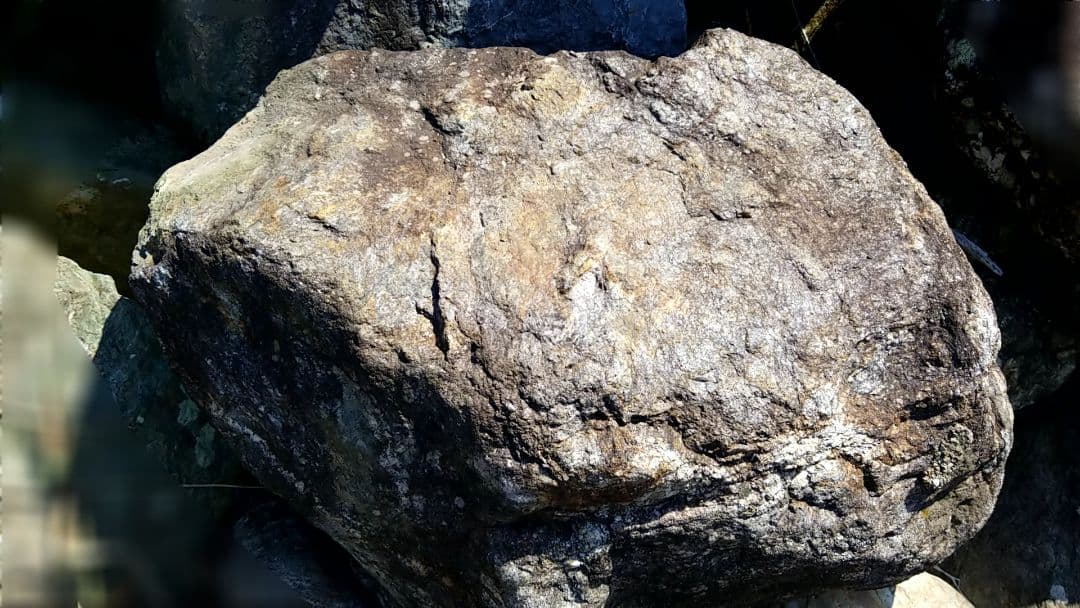 希少原石　大型　結晶片岩　シスト　庭石　ロックガーデン　ガーデニング　鉱物　原石