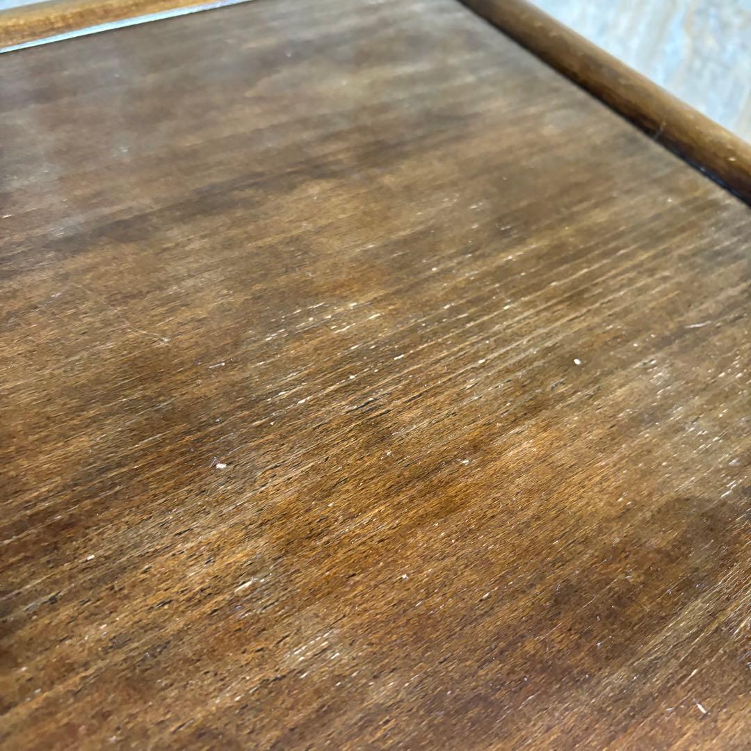 ヴィンテージ　ウッドクロスフレーム　サイドテーブル　コーヒーテーブル