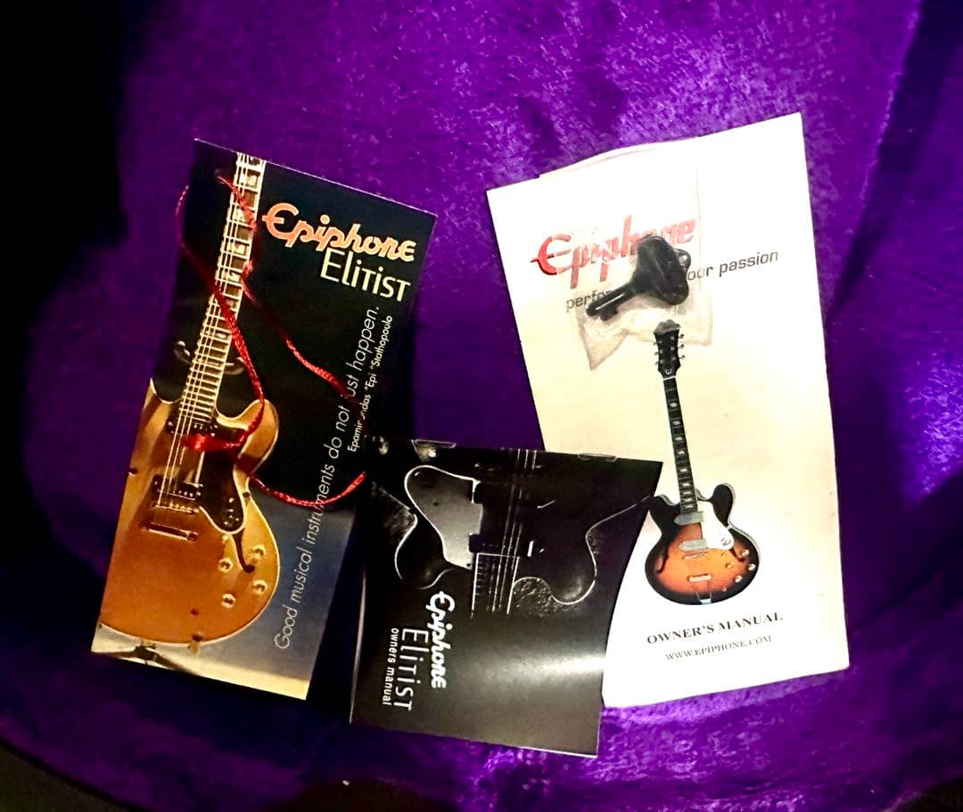 Epiphone Elitist ES-335ナチュラル