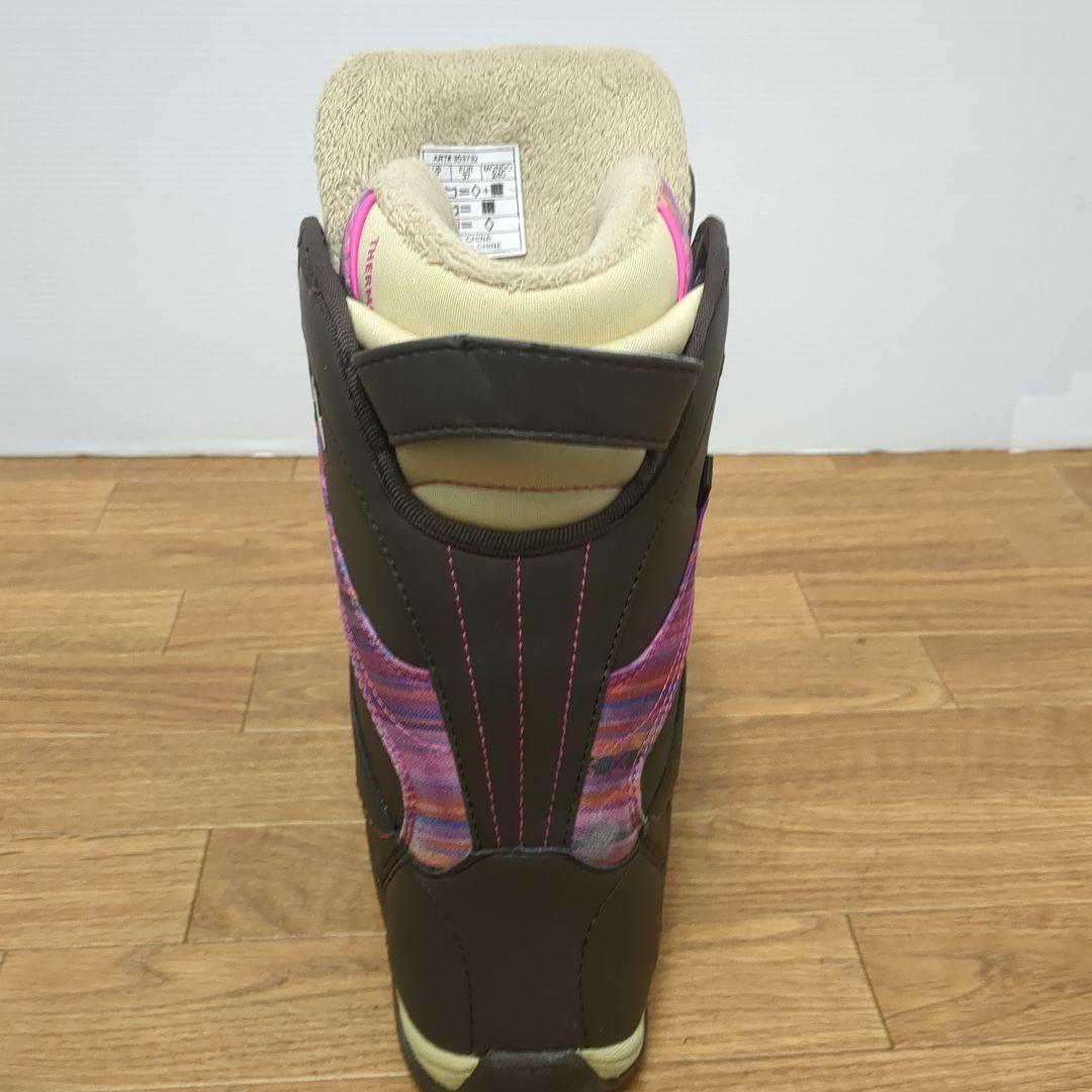【美品】HEAD ZORA BOA ブーツ ブラウンピンク　24cm