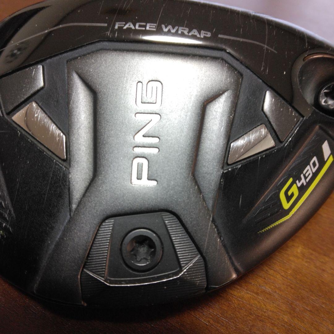 天ぷら傷の為、最安値！ピンG430　3U・19°（ヘッド&カバーのみ）