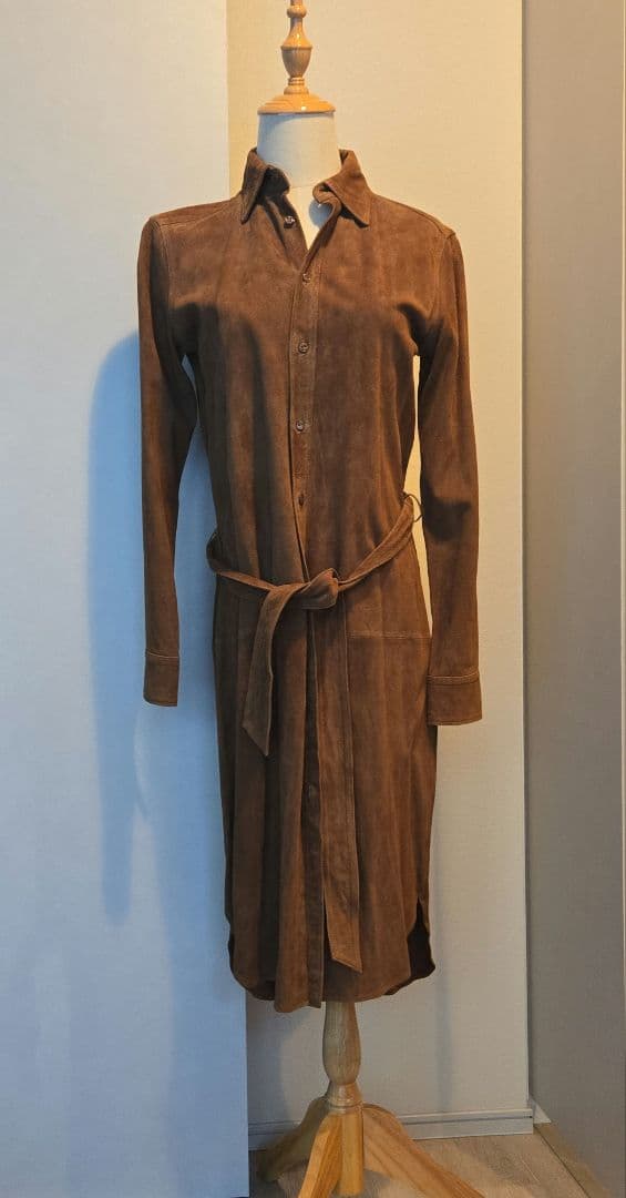 Polo Ralph Lauren スエードブラウン ワンピース サイズ4