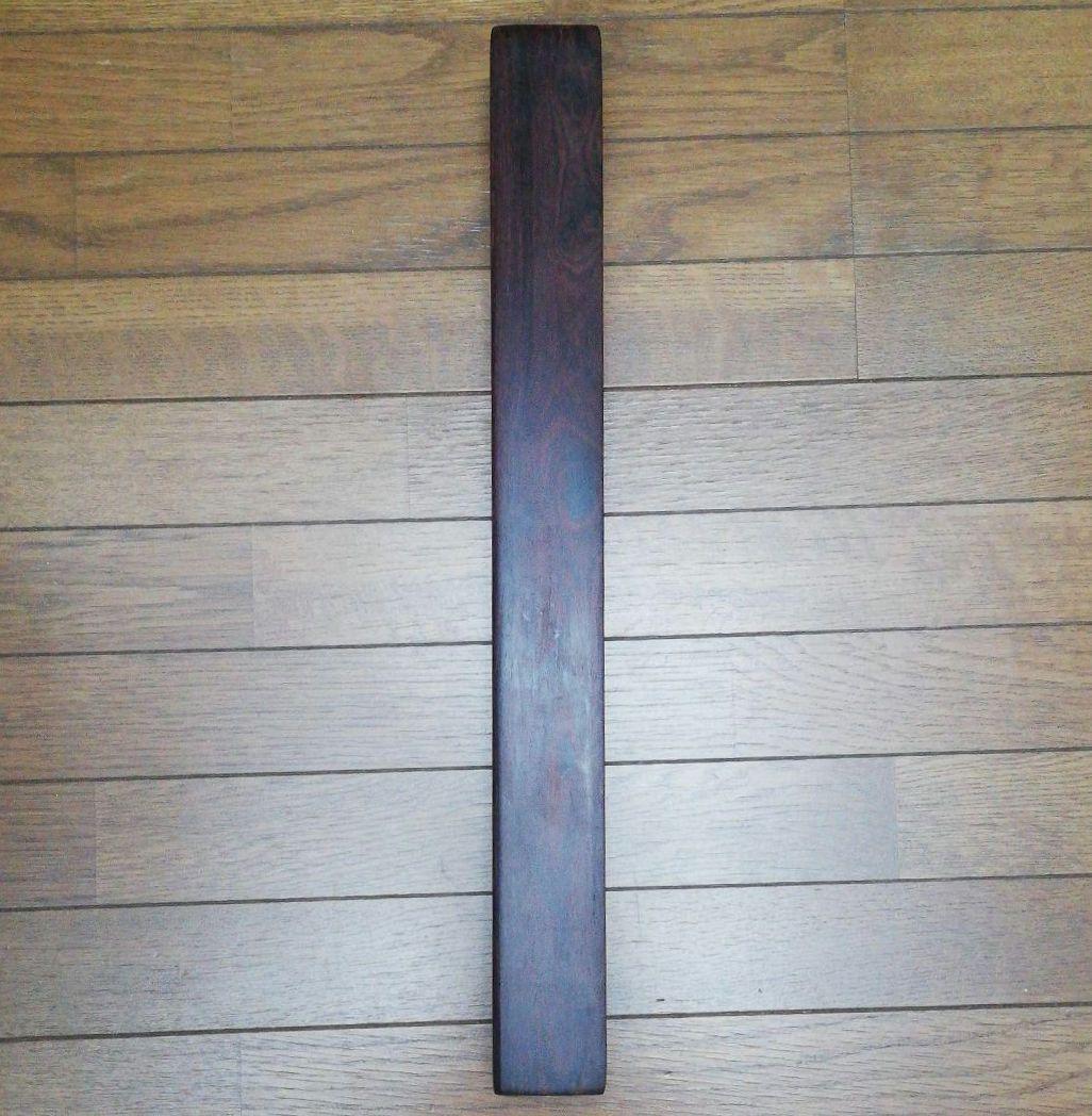 中国骨董　旧家蔵最高級印度小葉紫壇材木特大型紫檀木文鎮本物保証品質保証新品未使用