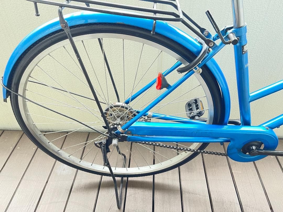 Harnessシティサイクル２７インチLEDオートライト付き　変速無し　引取専用