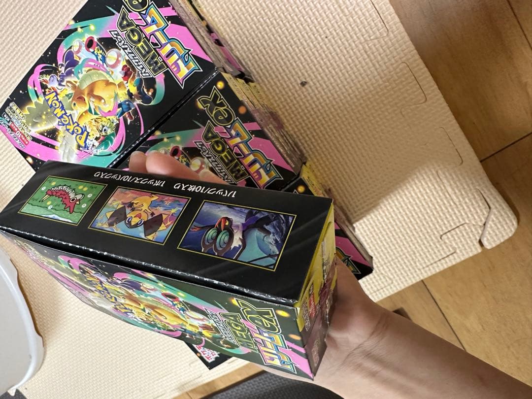 MEGAドリームex 10box 100パック シュリンク無しペリペリなしポケカ