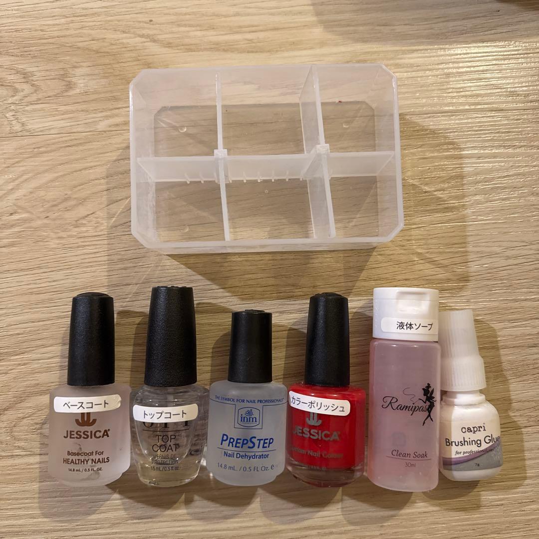 ジェルネイル検定セット　ネイル