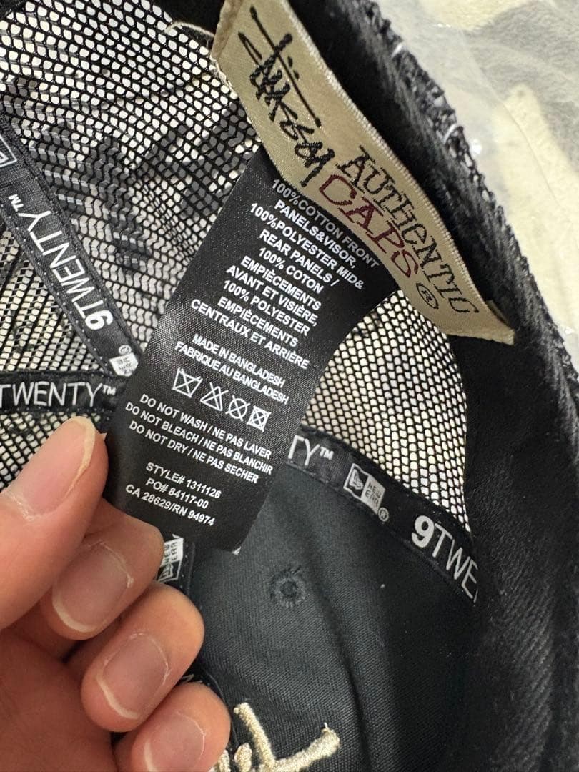 STUSSY キャップ NEW ERA 9TWENTY BASICTRUCKER