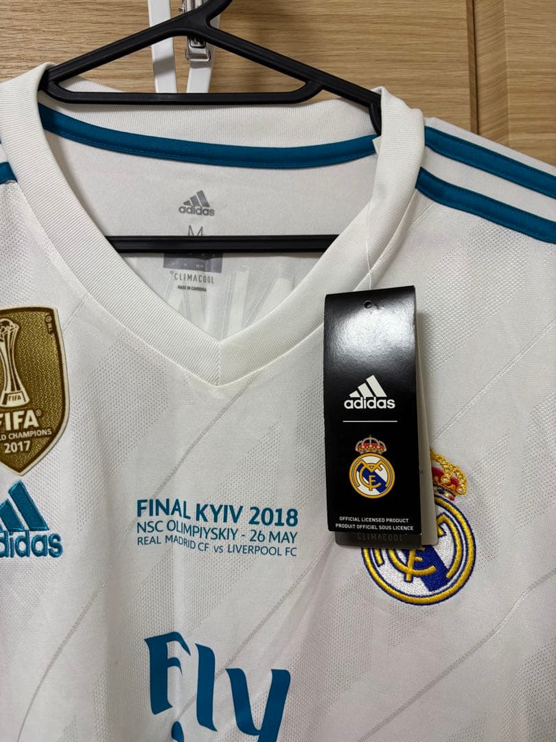 クリスティアーノ・ロナウド　レアル・マドリード17-18 ユニ新品タグ付き