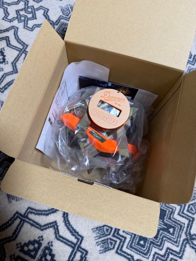 新品 Danner COLONISTA OMAN10 オレンジ