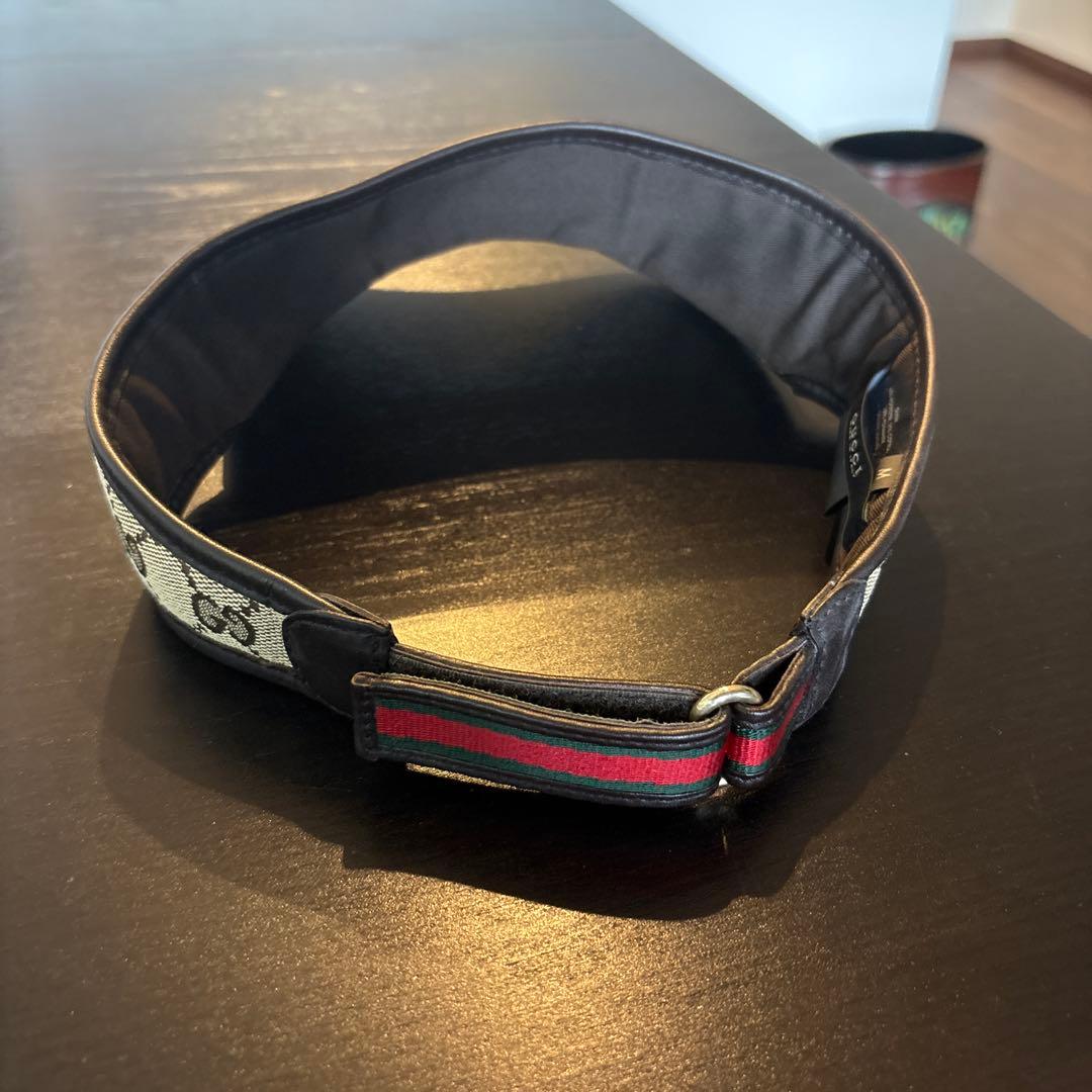 GUCCI GG サンバイザー M