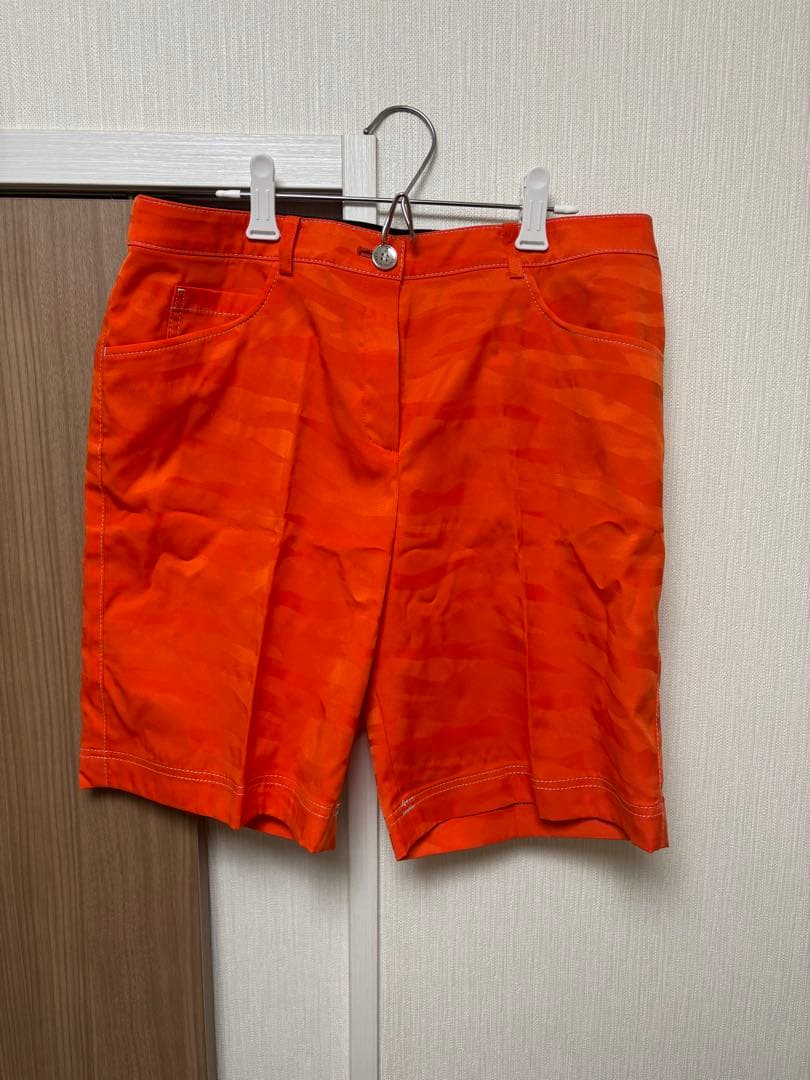 LANVIN SPORT ショートパンツ ハーフパンツ GOLF オレンジ